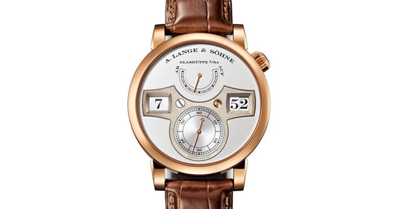 A Lange Sohne Zeitwerk Pink Rose Gold 41.9mm Argente Silver Dial 140.032 - BRAND NEW