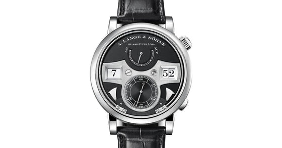 A Lange Sohne Zeitwerk Striking Time White Gold 44.2mm Black Dial 145.029 - BRAND NEW