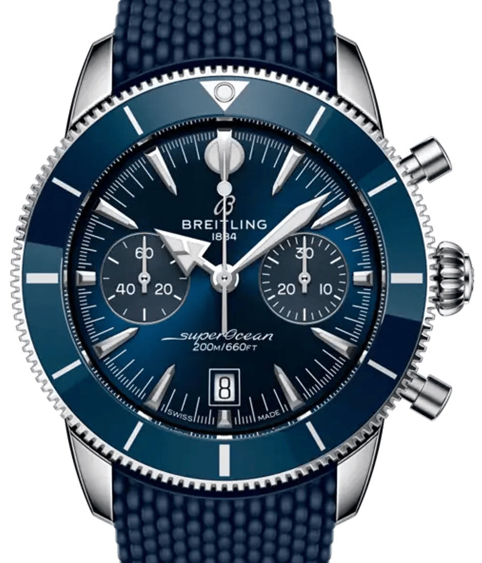 Breitling Superocean Heritage B01 Chronograph 42 Blue Dial AB0156161C1S1