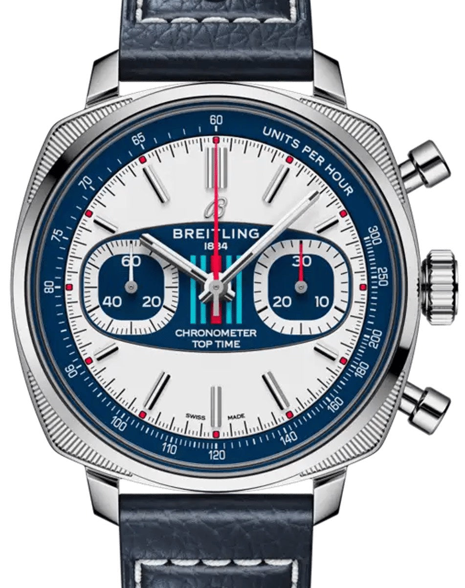 Breitling Top Time B01 Racing Stainless Steel White Dial AB01772A1G1X1