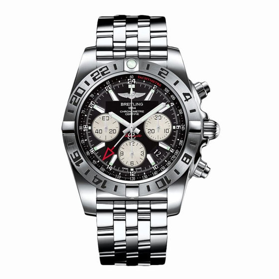 BREITLING AB0413B9|BD17|383A CHRONOMAT GMT 47MM STAINLESS STEEL BRAND NEW