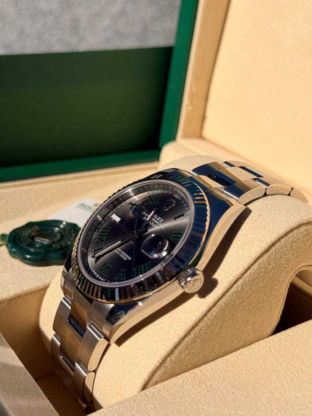 Rolex Datejust 41 Wimbledon Ref. 126334 Stainless Steel - 2025 Unworn