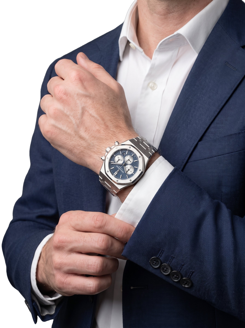 Audemars Piguet Royal Oak lifestyle editorial shot