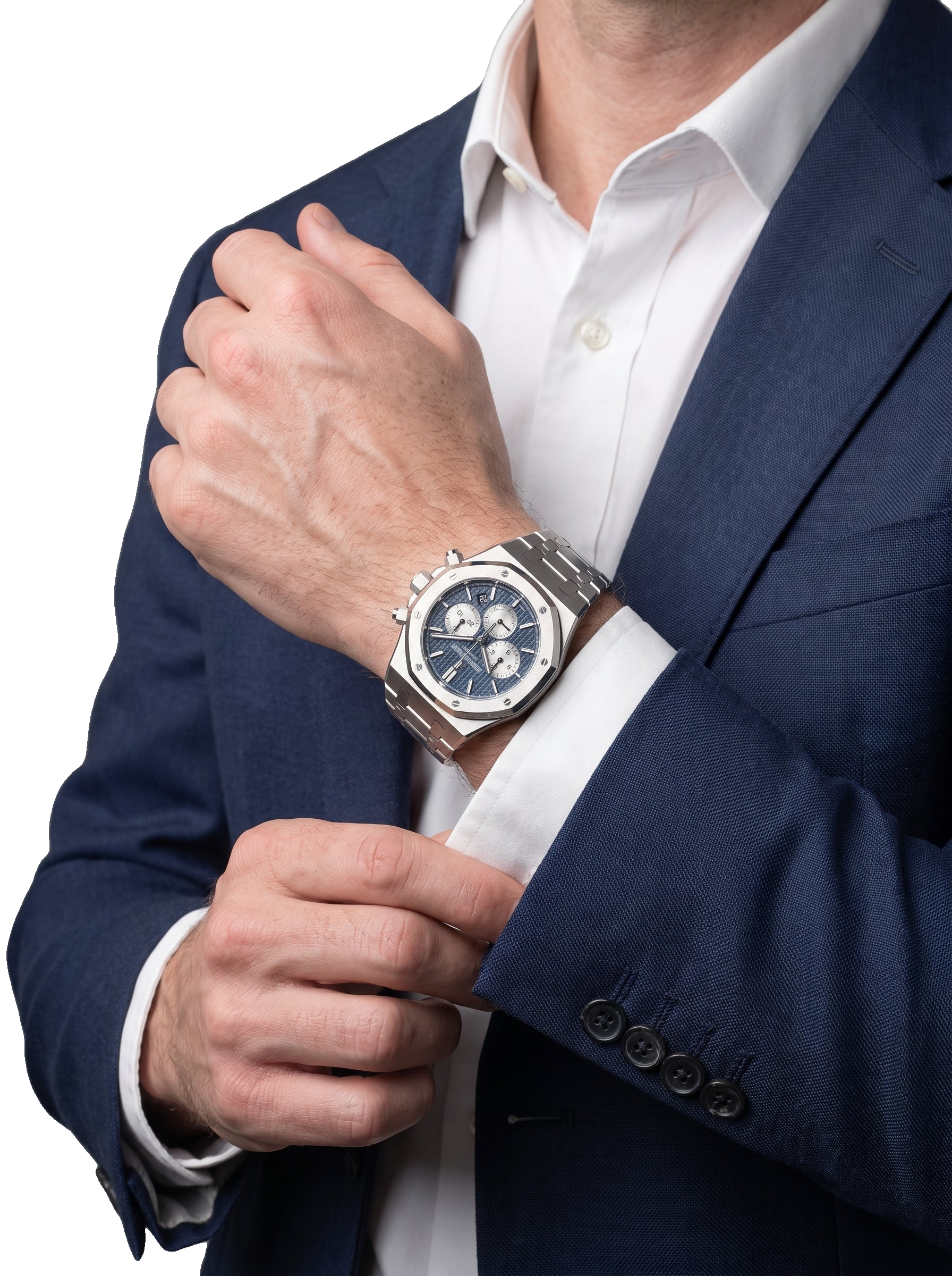 Audemars Piguet Royal Oak lifestyle editorial shot