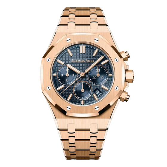 Audemars Piguet Royal Oak 38 mm 26715OR.OO.1356OR.01 Rose Gold Blue