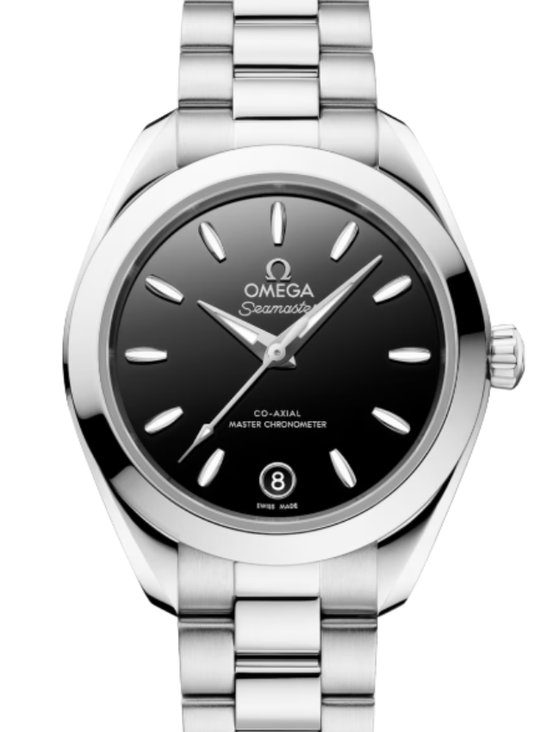 Omega Seamaster Aqua Terra Co-Axial Master Chronometer 150M Steel 30mm Black Dial 220.10.30.20.01.001 - BRAND NEW