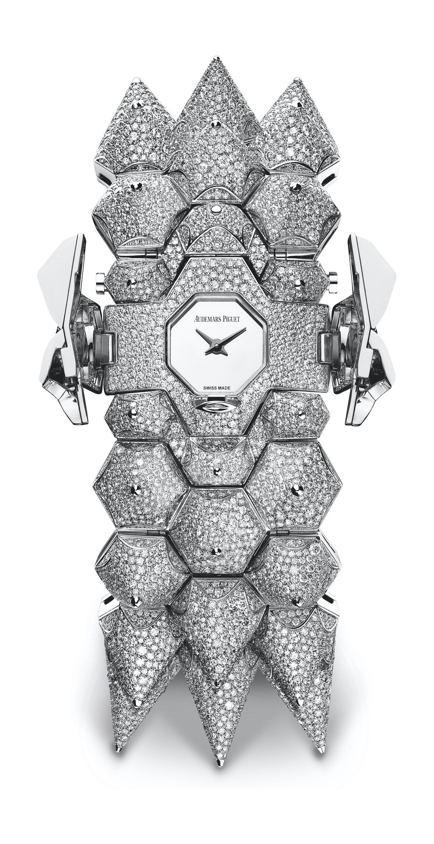 Audemars Piguet Haute Joaillerie Diamond Outrage 34 mm 67701BC.SS.9191BC.01 White Gold Analog