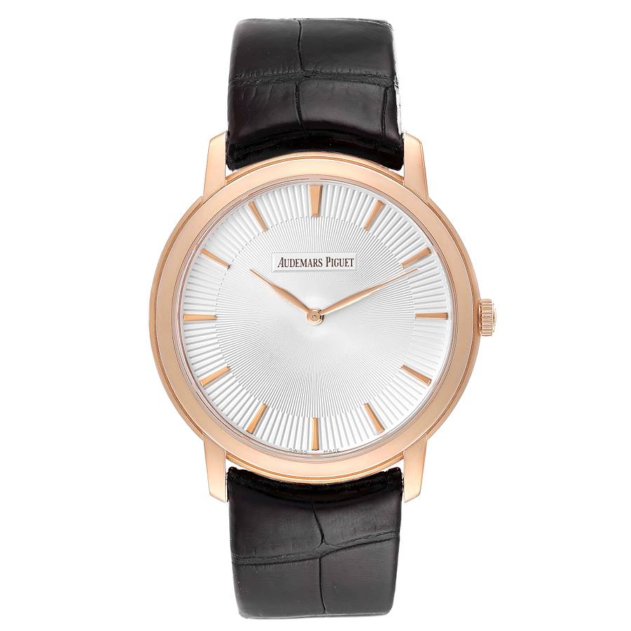 Audemars Piguet Jules Audemars Extra-Thin 41 mm 15180OR.OO.A102CR.01 Rose Gold Analog