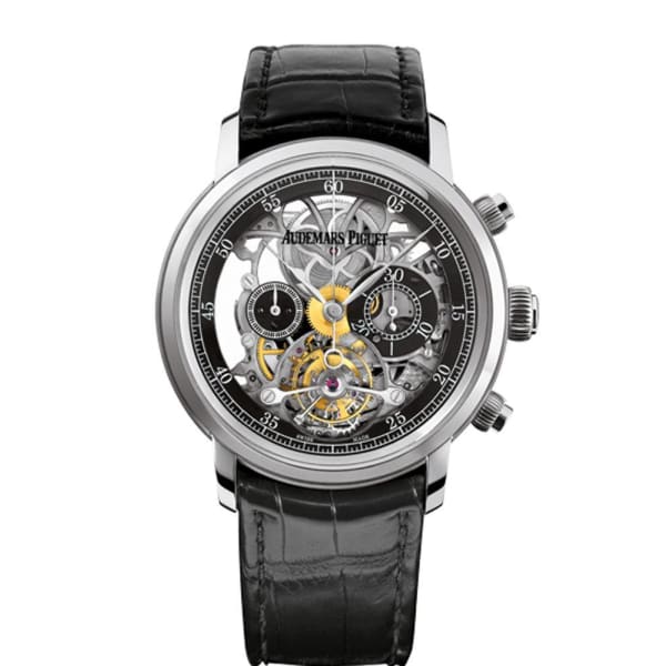 Audemars Piguet Jules Audemars Tourbillon Chronograph 41 mm 26346BC.OO.D002CR.01 White Gold Analog