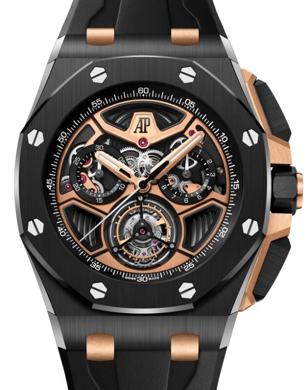 Audemars Piguet Offshore Tourbillon Chronograph 43 mm 26622CE.OO.D002CA.02 Ceramic Analog