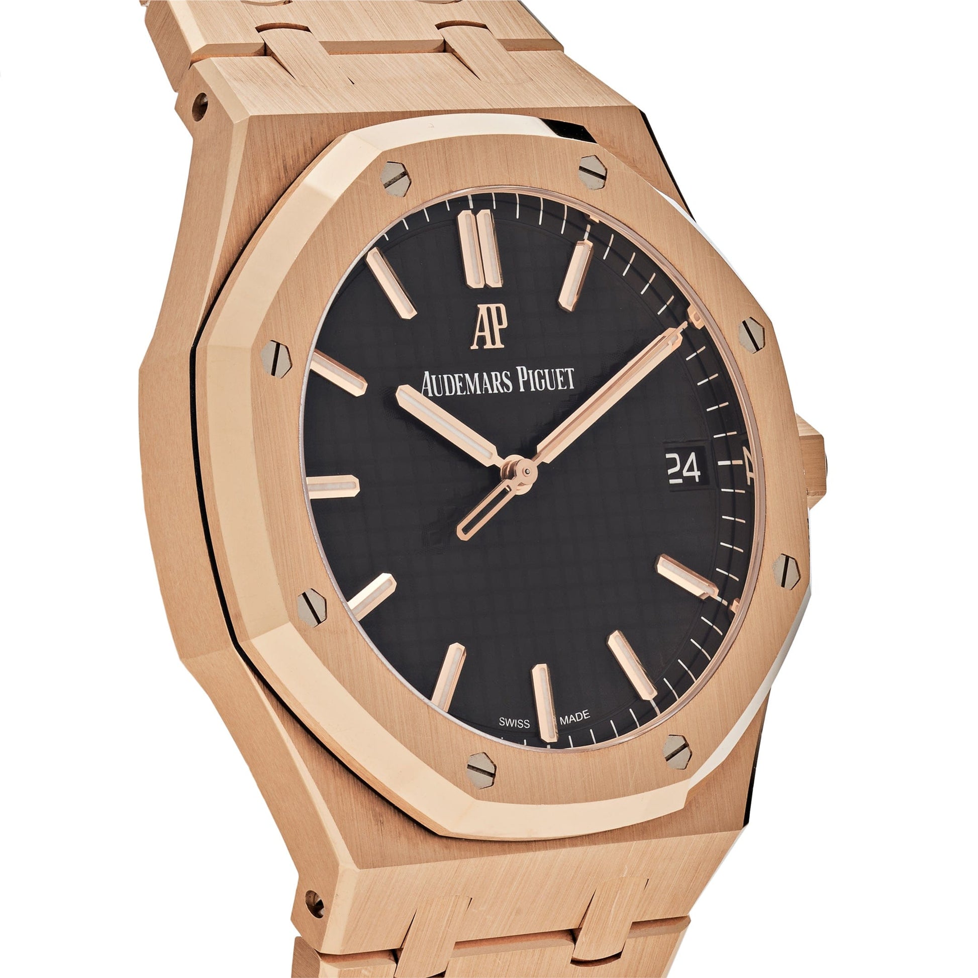 Audemars Piguet Royal Oak Selfwinding 41 mm 15500OR.OO.1220OR.01 Rose Gold Black