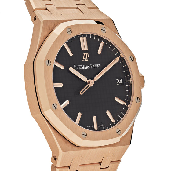 Audemars Piguet Royal Oak Selfwinding 41 mm 15500OR.OO.1220OR.01 Rose Gold Black