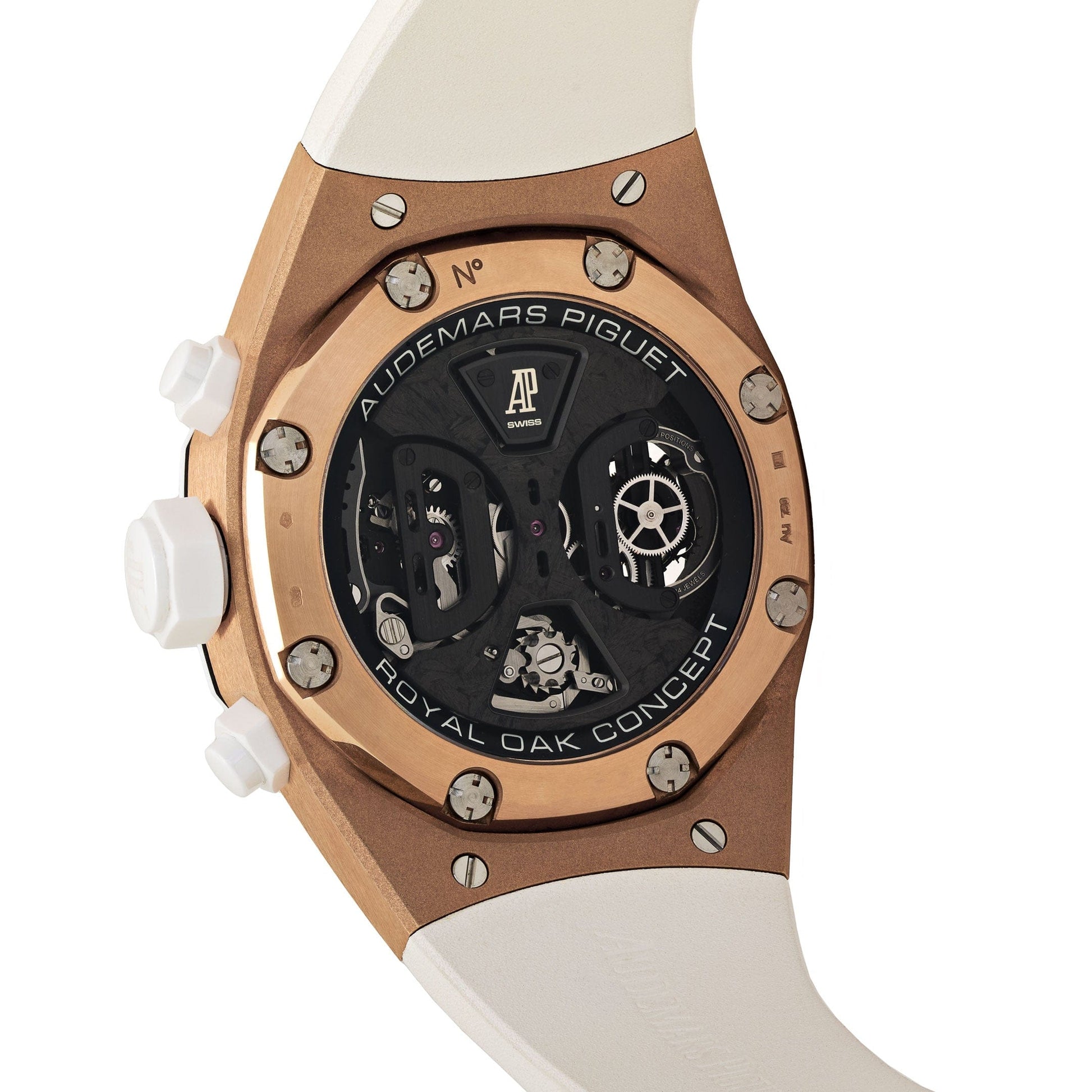 Audemars Piguet Royal Oak Concept Tourbillon Chronograph 44 mm 26223RO.OO.D010CA.01 Rose Gold Analog