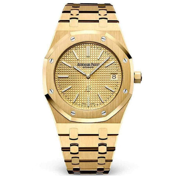 Audemars Piguet Royal Oak Extra-Thin 39 mm 15202BA.OO.1240BA.01 Yellow Gold Analog
