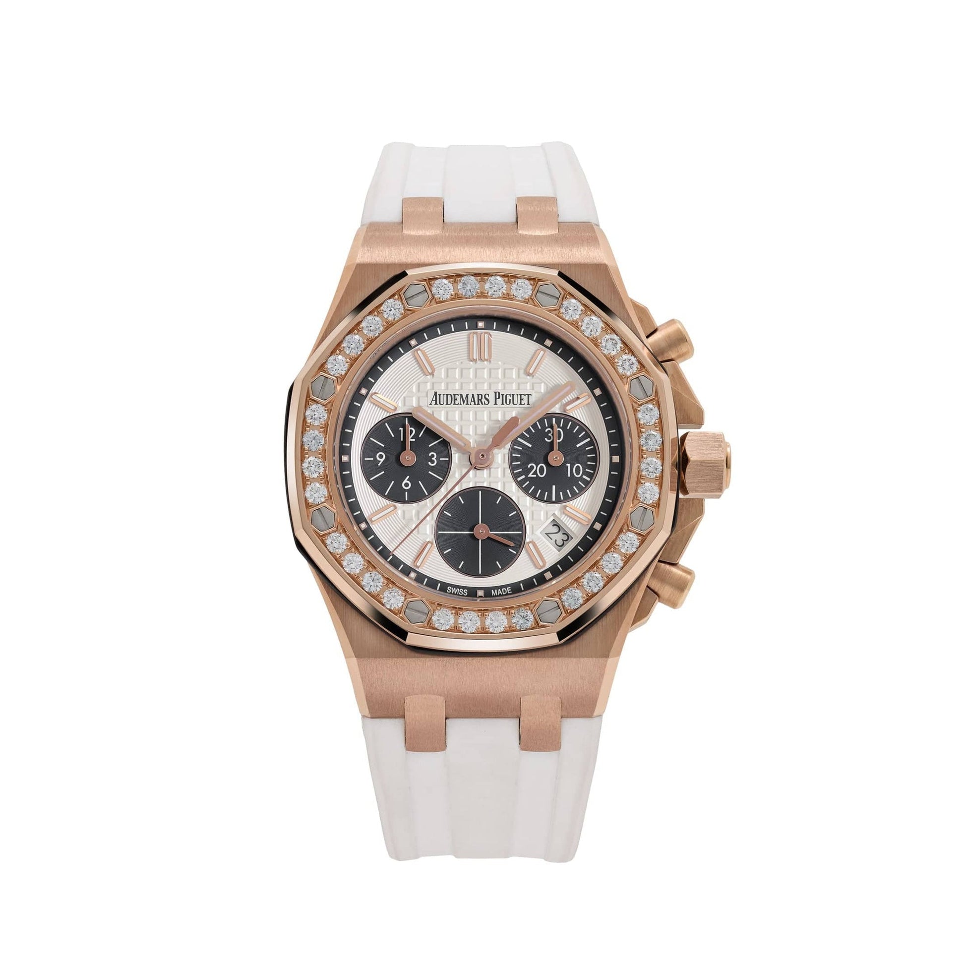 Audemars Piguet Offshore Selfwinding Chronograph 37 mm 26231OR.ZZ.D003CA.01 Rose Gold Silver
