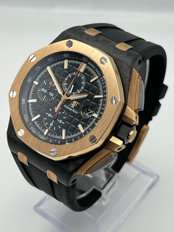 Audemars Piguet Royal Oak Offshore Chronograph "Qe Ii Cup 2016" 44 mm 26406FR.OO.A002CA.01 Carbon Analog