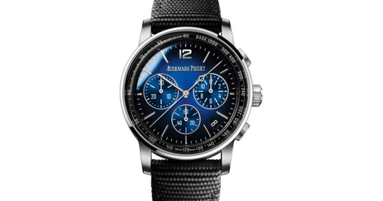 AP Code 11.59 Chronograph White Gold 41mm Blue Dial 26393BC.OO.A002KB.01
