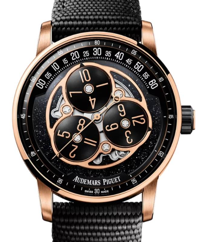 Audemars Piguet Code 11.59 Starwheel Pink Rose Gold/Black Ceramic 41mm 15212NR.OO.A002KB.01-AB