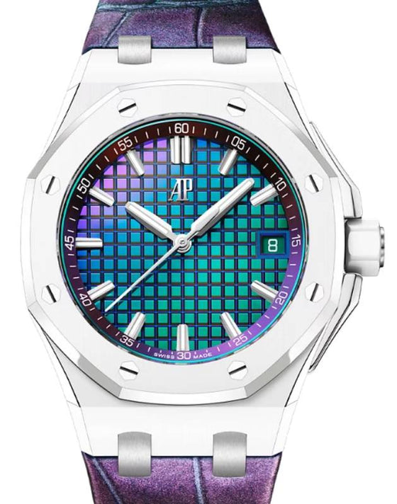 Audemars Piguet Offshore Selfwinding White Ceramic Chameleon Dial 77605CB.OO.A422CR.01