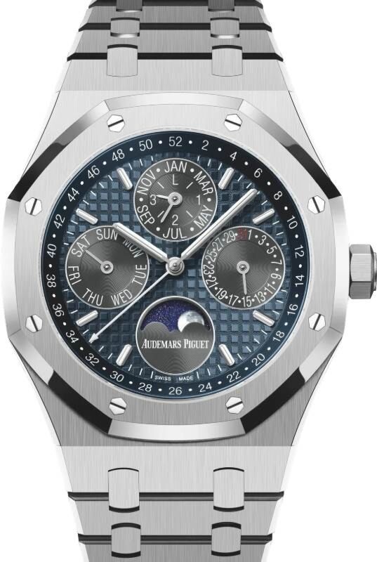 Audemars Piguet Royal Oak Perpetual Calendar 41 mm 26574TI.OO.1220TI.01 Titanium Blue