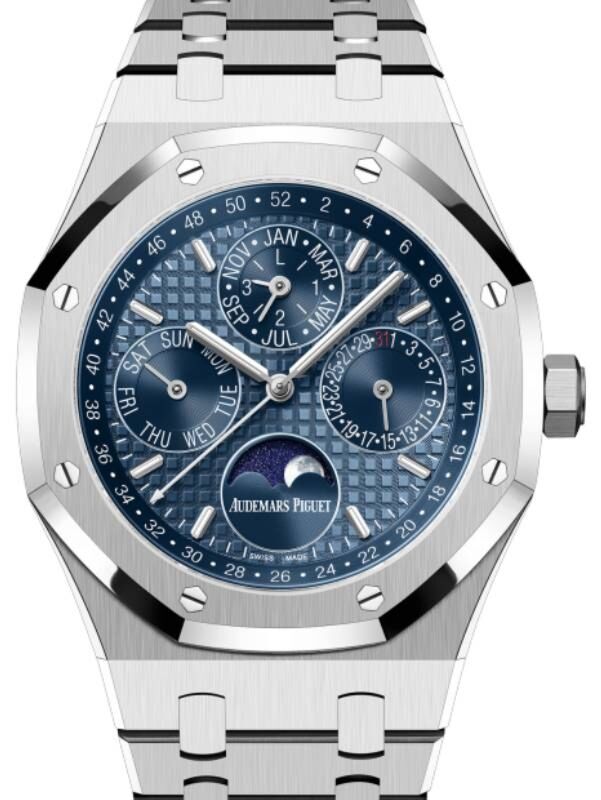 Audemars Piguet Royal Oak Perpetual Calendar 41 mm 26574ST.OO.1220ST.03 Steel Blue