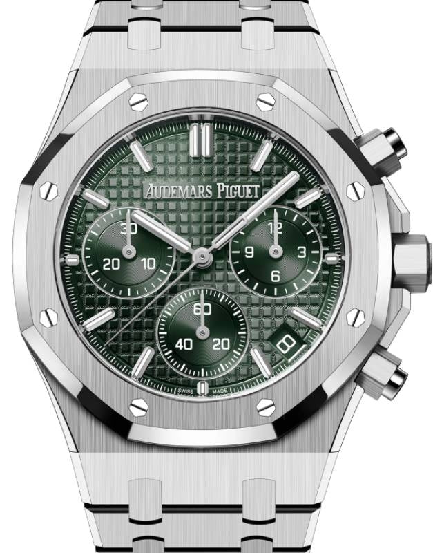 AP Royal Oak Chronograph "50th Anniversary" 41mm Stainless Steel Khaki Green Dial 26240ST.OO.1320ST.04
