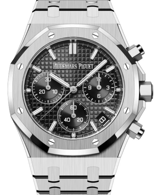 Audemars Piguet Royal Oak Chronograph "50th Anniversary" 41mm Stainless Steel Black Dial 26240ST.OO.1320ST.02 - BRAND NEW