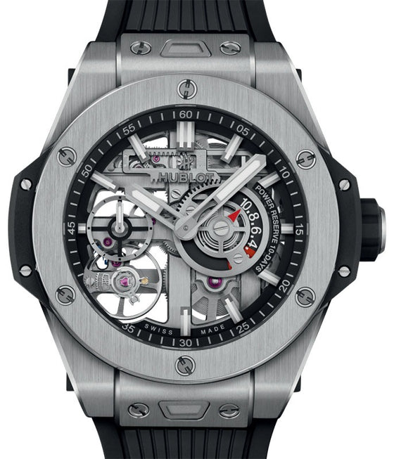 Hublot Big Bang MECA-10 Titanium 42mm Skeleton Dial 444.NX.1170.RX - BRAND NEW