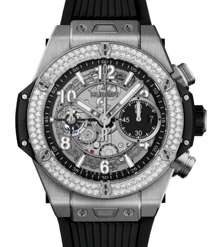 Hublot Big Bang Unico Titanium Diamonds 42mm 441.NX.1171.RX.1104 - BRAND NEW