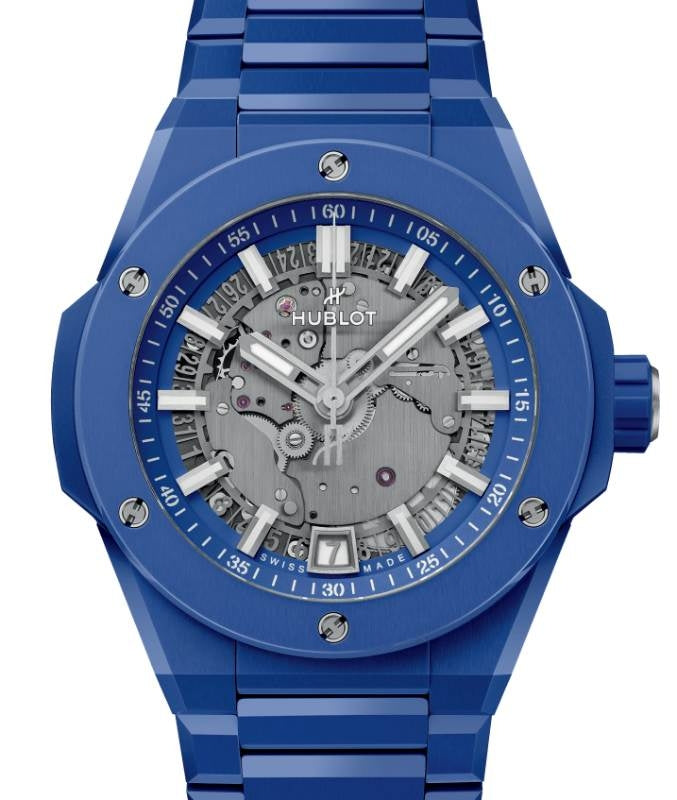 Big Bang Integrated Time Only Blue Indigo Ceramic 40mm 456.EX.5129.EX - BRAND NEW