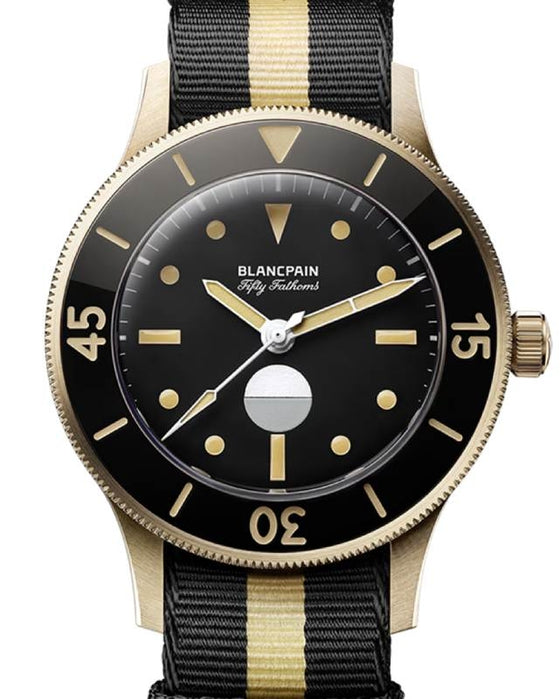 Blancpain Fifty Fathoms 70th ANniversary Act 3 Bronze/Gold 41.3mm NATO Strap 5901 5630 NANA - BRAND NEW
