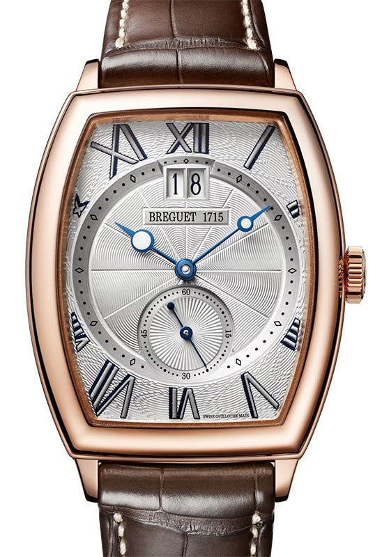 Breguet Heritage 5410 Rose Gold 42mm/Leather Silver Dial 5410BR/12/9VV