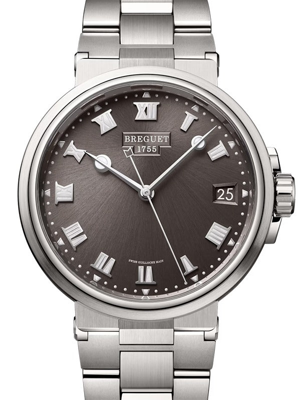 Breguet Marine 5517 Titanium 40mm/Bracelet Slate Dial 5517TI/G2/TZ0
