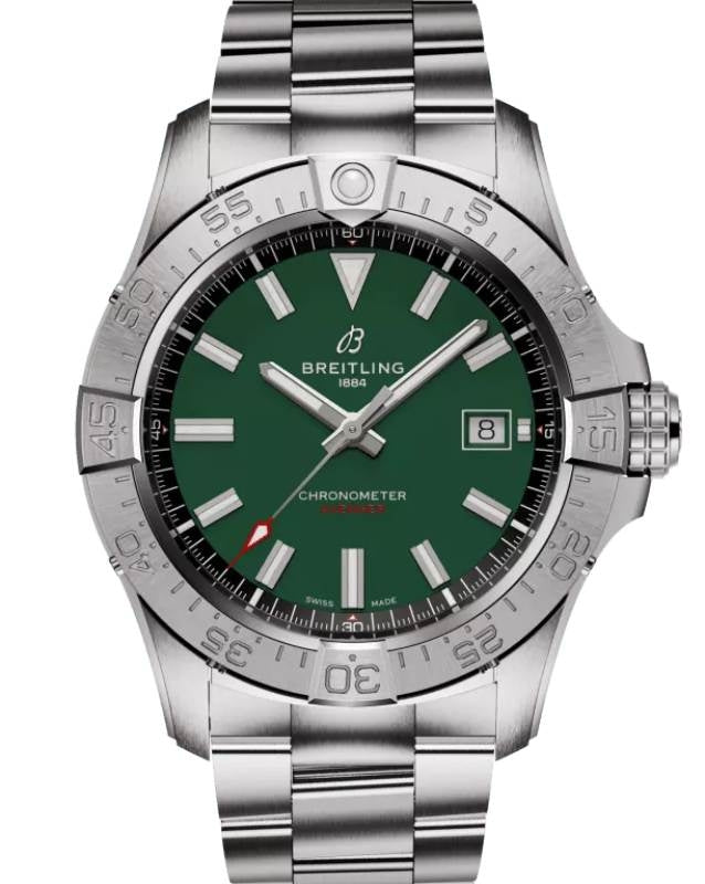 Breitling Avenger Automatic 42 Stainless Steel Green Dial A17328101L1A1