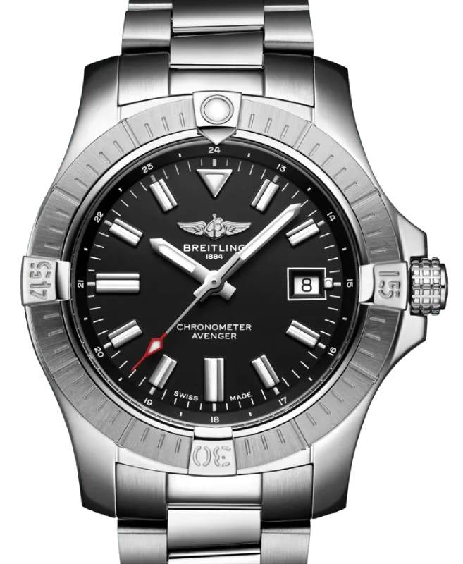 Breitling Avenger Automatic 43 Stainless Steel Black Dial A17318101B1A1