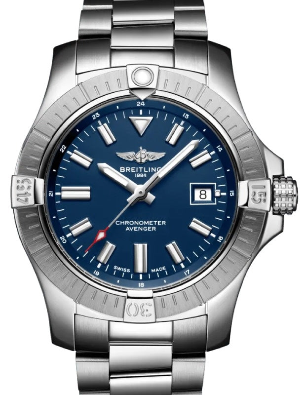Breitling Avenger Automatic 43 Stainless Steel Blue Dial A17318101C1A1