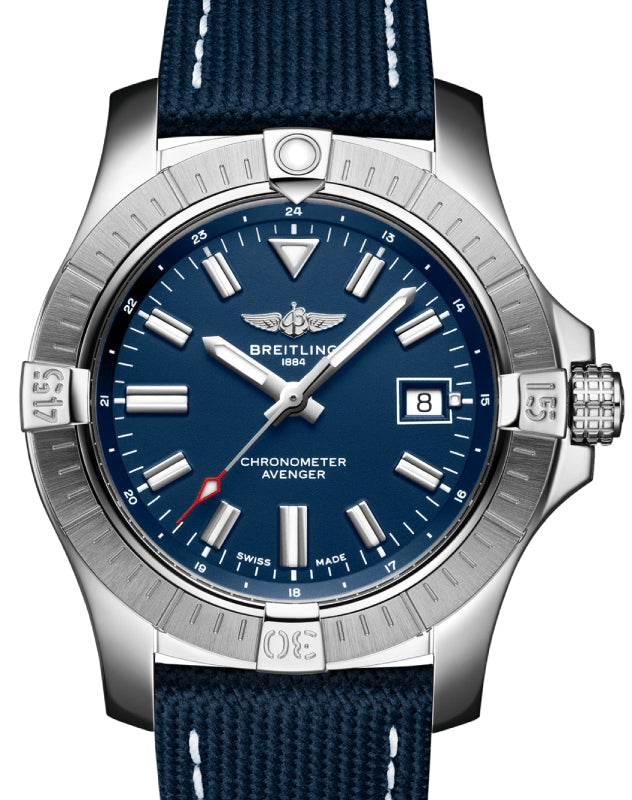 Breitling Avenger Automatic 43 Stainless Steel Blue Dial A17318101C1X1 - BRAND NEW