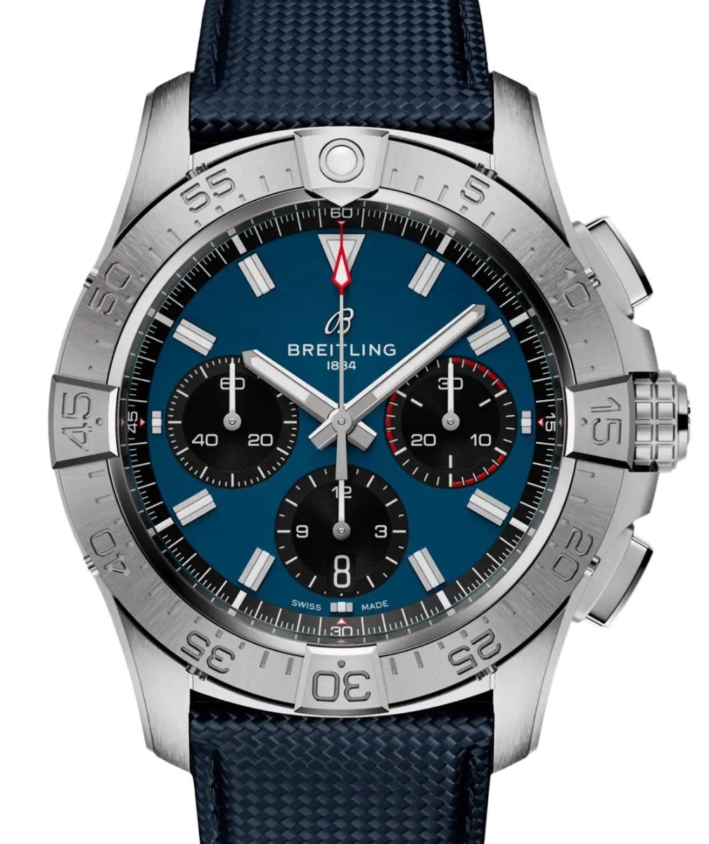 Breitling Avenger B01 Chronograph 42 Stainless Steel Blue Dial AB0146101C1X1