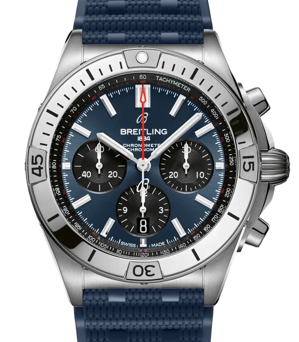 Breitling Chronomat B01 42 Stainless Steel Blue Dial AB0134101C1S1