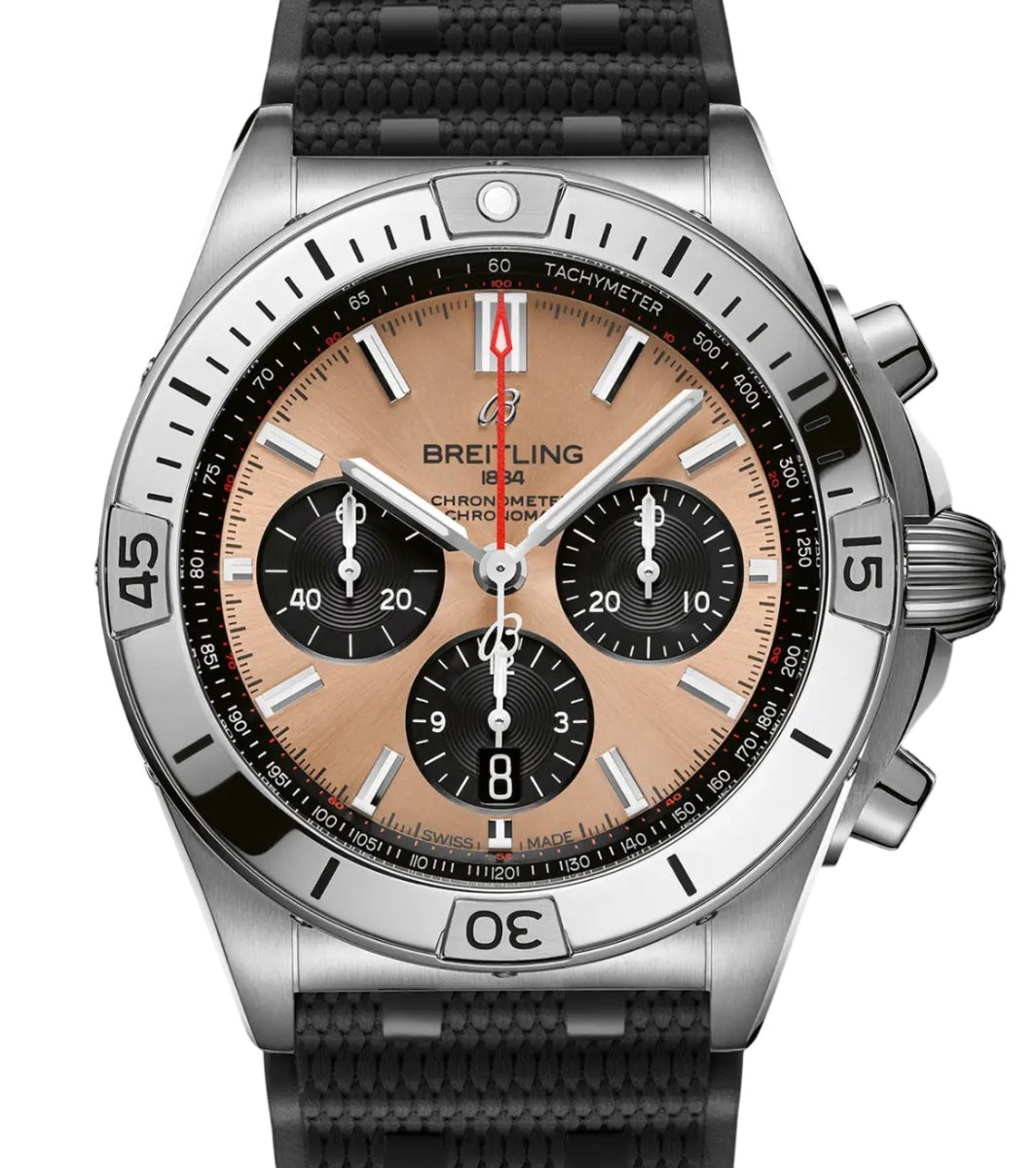 Breitling Chronomat B01 42 Stainless Steel Bronze Dial AB0134101K1S1