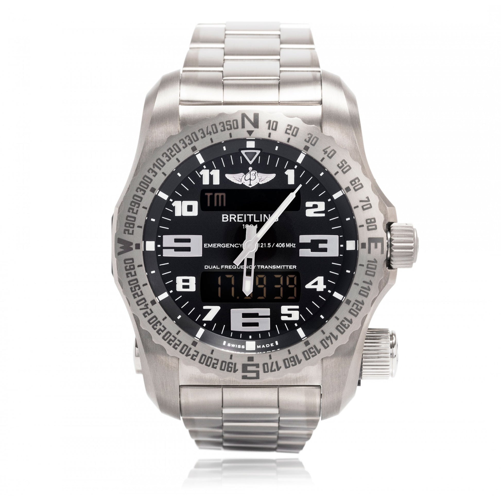 Breitling E7632522|BC02|159E Emergency 51mm Titanium BRAND NEW