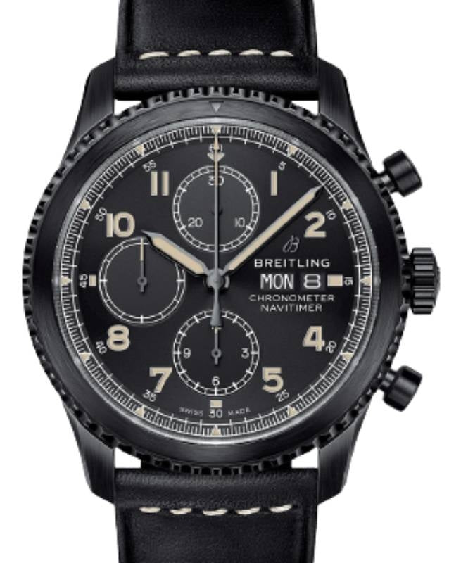 Breitling Navitimer 8 Chronograpah 43mm Stainless Steel Black Dial M13314101B1X1