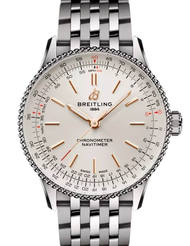Breitling Navitimer Automatic 36 Stainless Steel Cream Dial A17327211G1A1