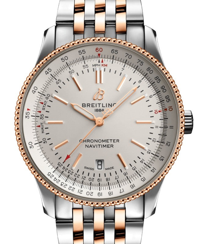 Breitling Navitimer Automatic 41 Stainless Steel/Red Gold Cream Dial U17326211G1U1 - BRAND NEW