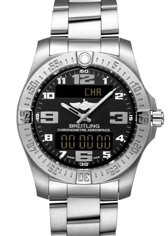 Breitling Professional Aerospace Evo Titanium Black Dial E79363101B1E1