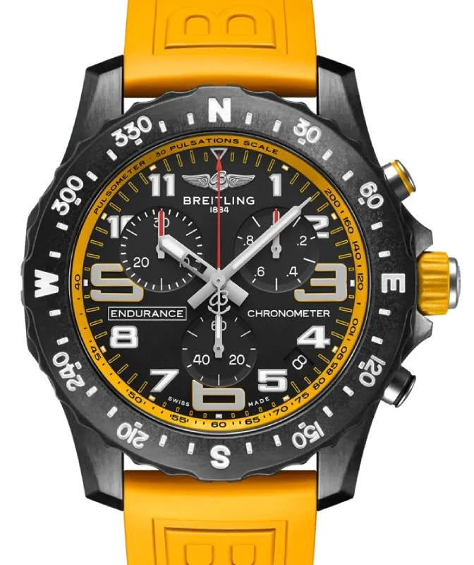 Breitling Professional Endurance Pro Breitlight Polymer 44mm Black/Yellow Dial X82310A41B1S1 - BRAND NEW