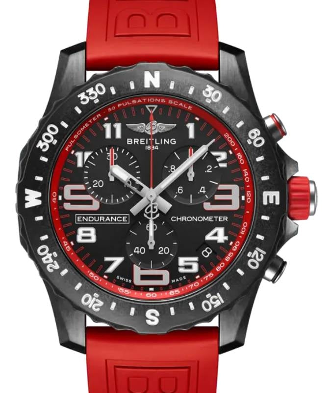 Breitling Professional Endurance Pro Breitlight Polymer 44mm Black/Red Dial X82310D91B1S1 - BRAND NEW