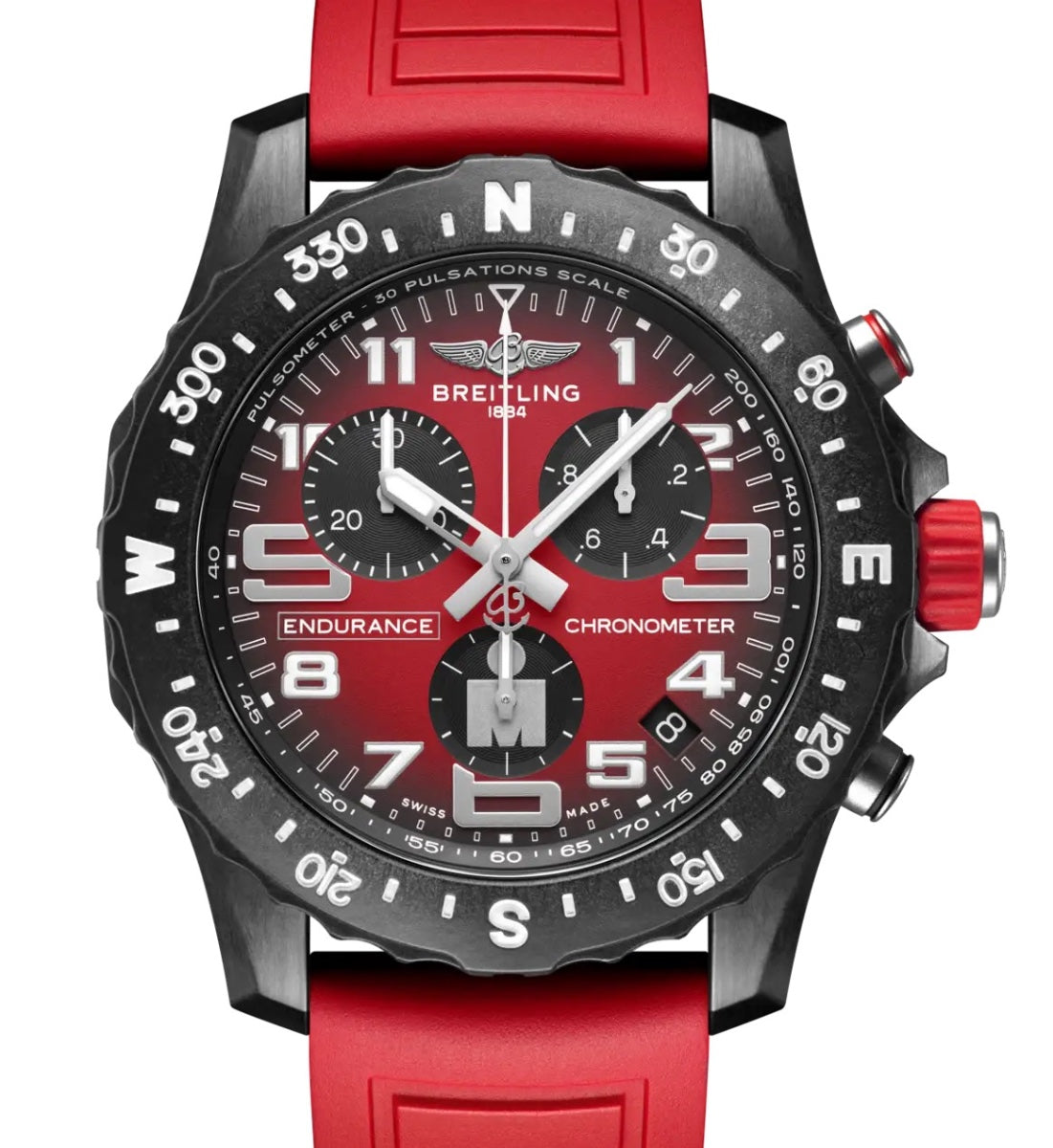 Breitling Professional Endurance PRO Ironman 44mm Red Dial X823109A1K1S1