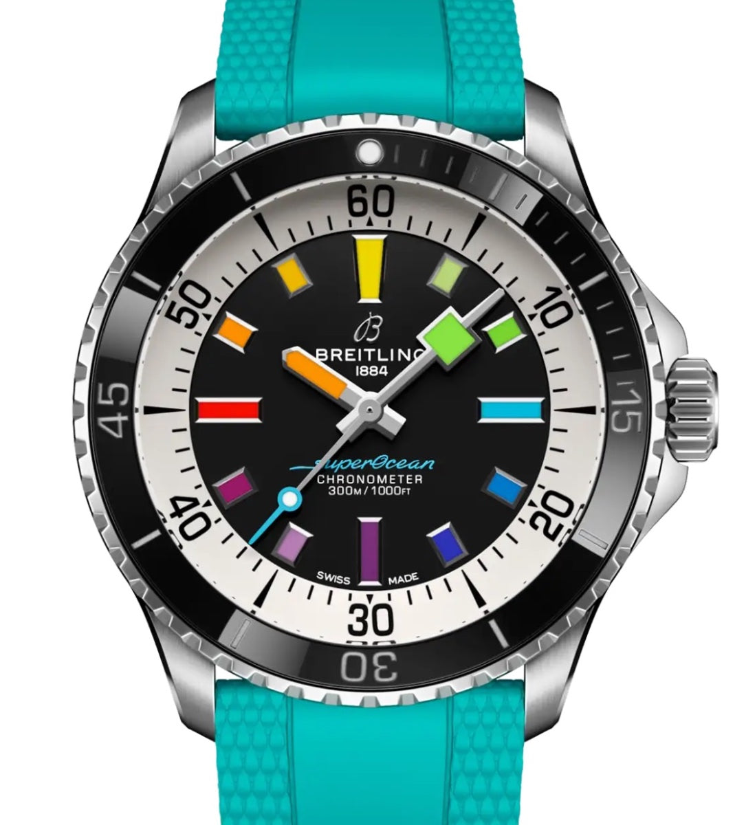 Breitling Superocean Automatic 42mm Steel Black Dial A17375211B2S2