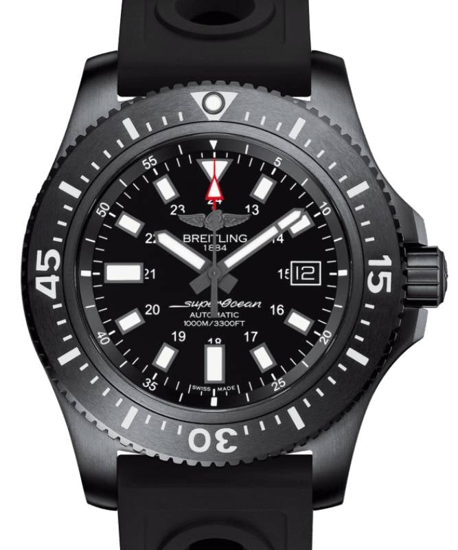 Breitling Superocean Automatic 44 Stainless Steel Black Index Dial M1739313/BE92/227S/M20SS.1